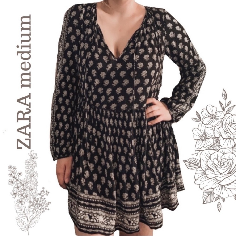 Zara Boho style Blouse/dress